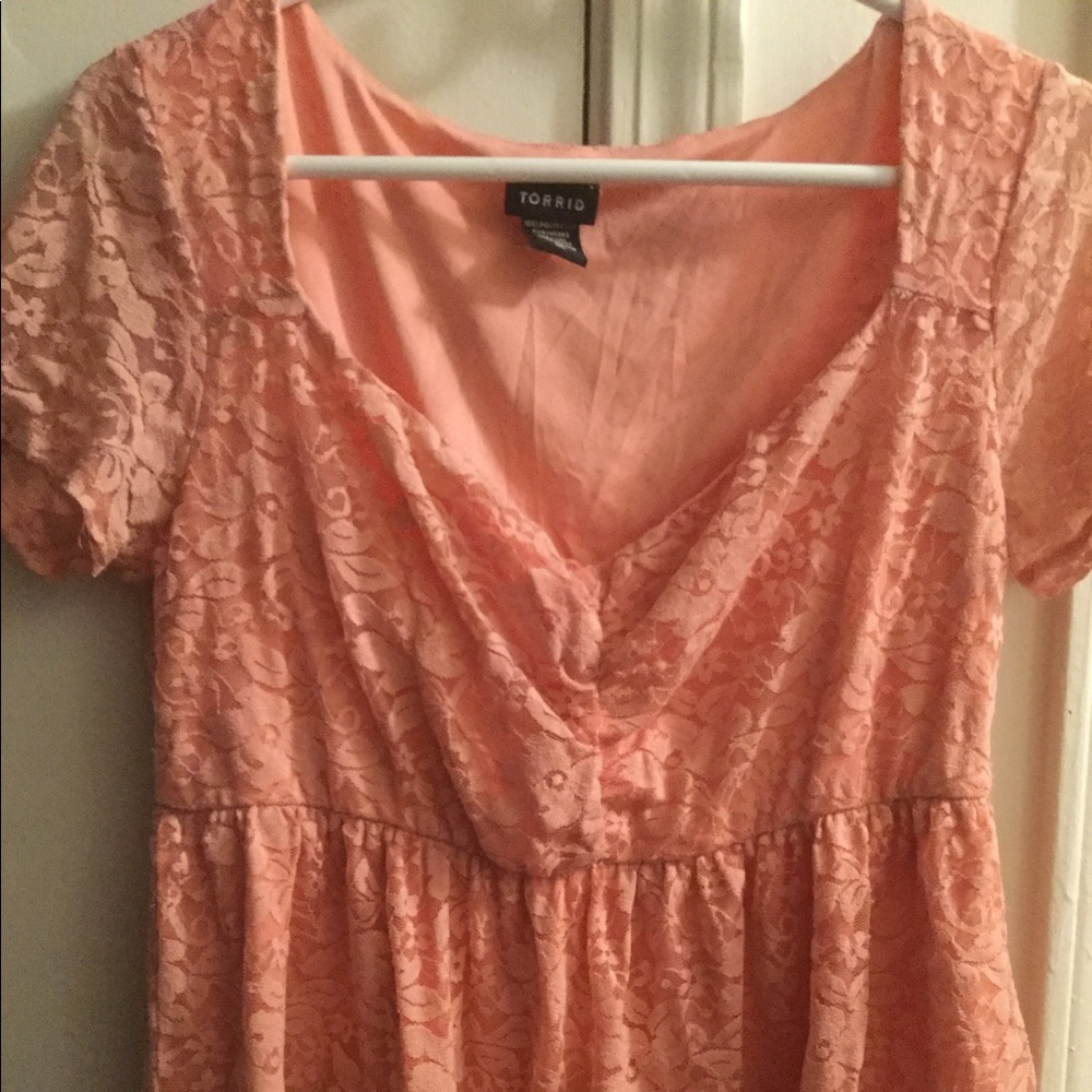 🌄Rose Pink Baby Doll Shirt🌄